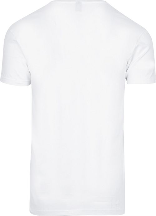 Alan Red T-Shirt pack de 2 NOV con cuello en V extra profundo elástico Product / Achterkant