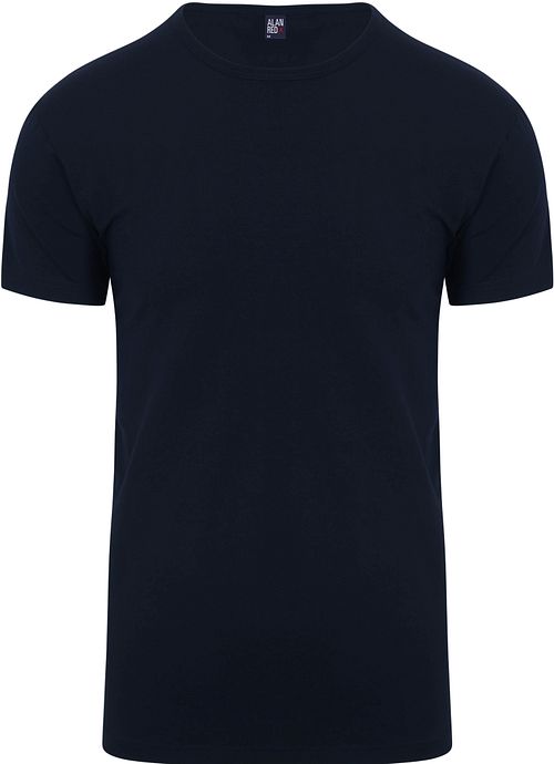 Alan Red Ottawa T-skjorte Stretch Marineblå (2-pakning) Product