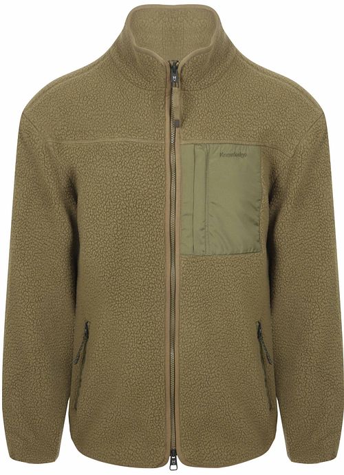 KnowledgeCotton Apparel Vest Fleece Olive Product