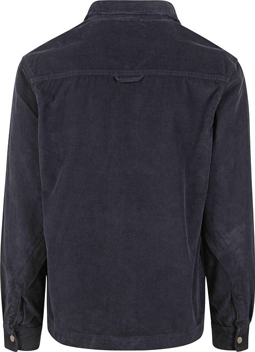 Lyle und Scott Overshirt Corduroy Navy Product / Achterkant