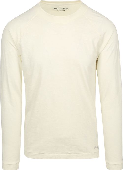 Marc O'Polo långärmad T-shirt i off white Product
