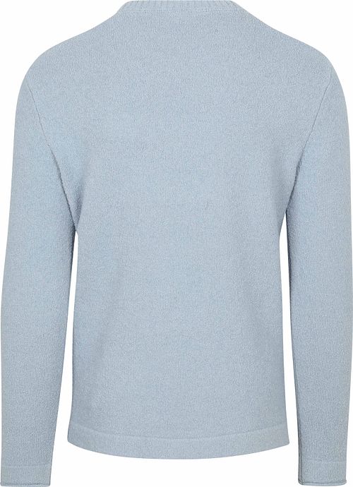 No Excess Pullover Frote Hellblau Product / Achterkant