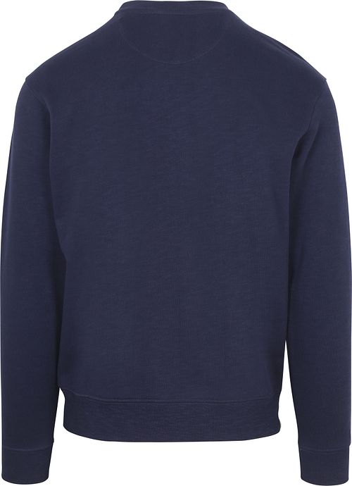 Scotch and Soda Bluza Logo Navy Product / Achterkant