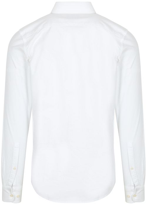 Camisa Oxford blanca Steppin' Out Product / Achterkant