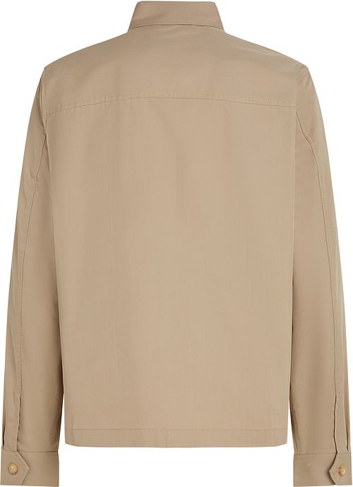 Tommy Hilfiger Hemdjacke Beige Product / Achterkant