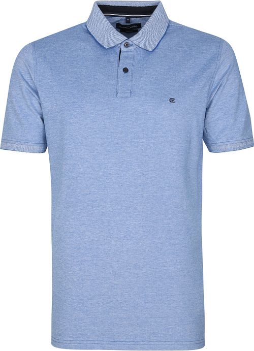 CASAMODA Polo Stretch Bleu Product