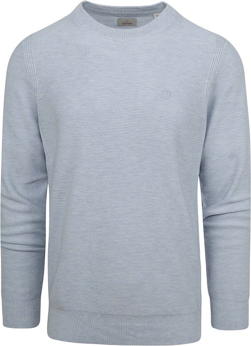 Dstrezzed sweter w jasnoniebieskim melanżu Product