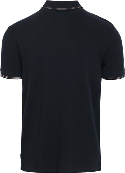 Petrol Polo granatowe Product / Achterkant