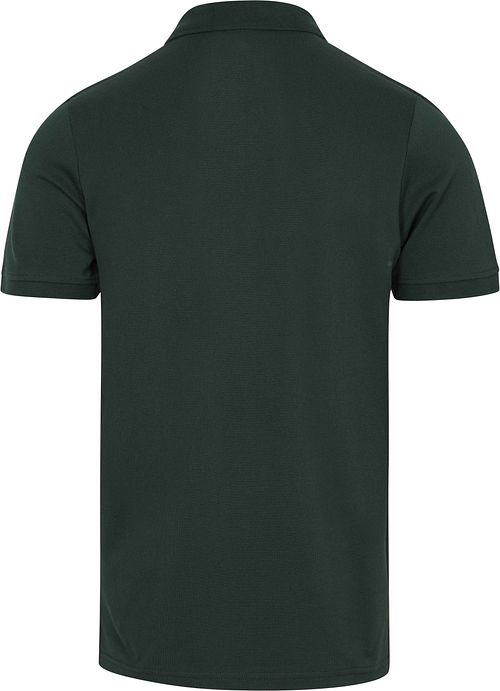 Koszulka polo Steppin' Out Piqué w kolorze ciemnozielonym Product / Achterkant
