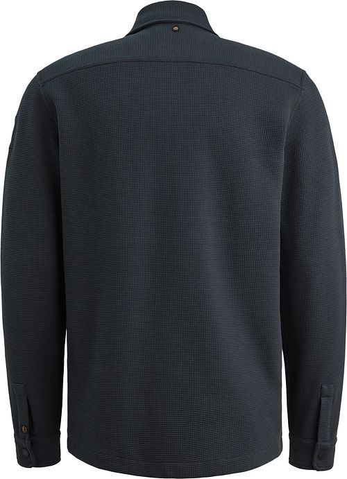 Overshirt PME Legend Waffle w kolorze granatowym Product / Achterkant