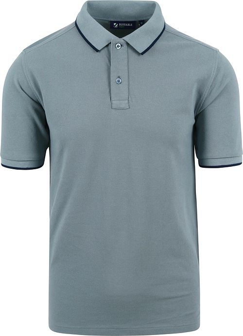 Polo Suitable Respect Tip Ferry en verde acero Product
