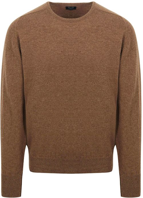 Pullover in lana d’agnello William Lockie Driftwood Product