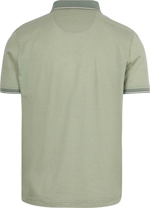 State of Art Effectknit Polo Verde Product / Achterkant