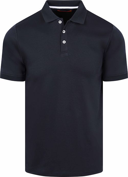 Suitable Boris Liquid Polo Shirt Navy Product
