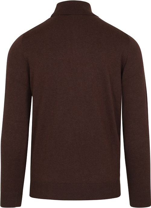 Suitable Cox Turtleneck Brun Product / Achterkant