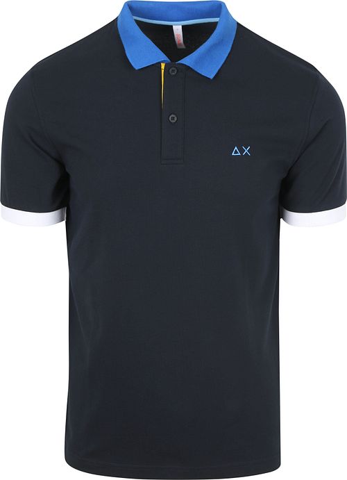 Sun68 Poloshirt Color Way Navy Product