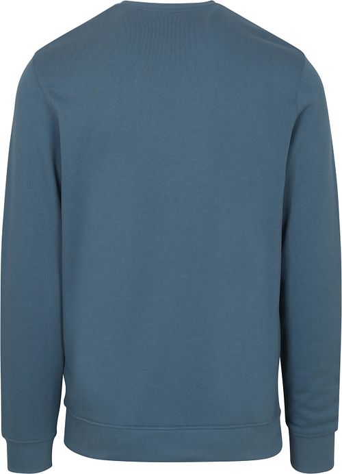 Lyle & Scott Sweat Crewneck Blå Product / Achterkant