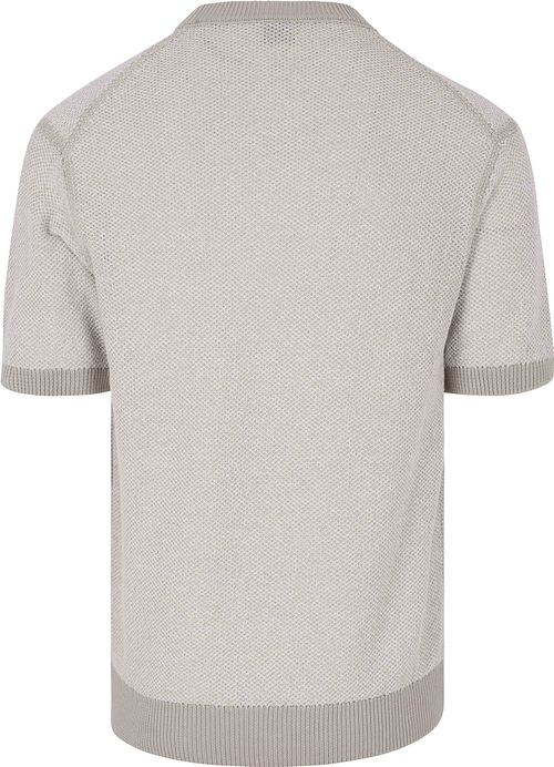 BOSS Knitted T-shirt Kantonio Grey