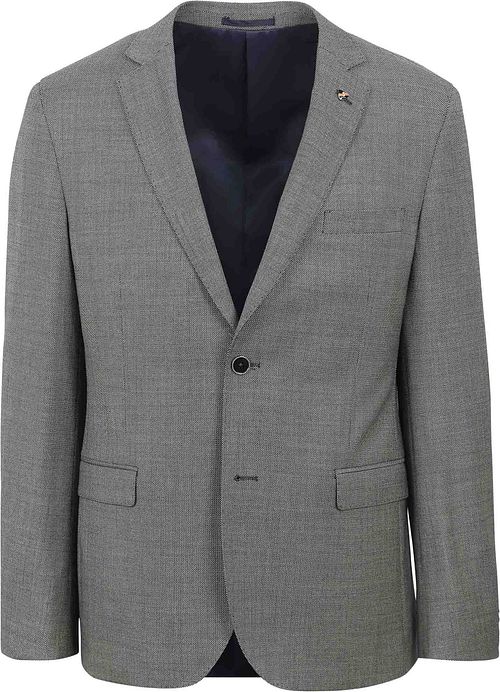 Abito Suitable Lucius Birdseye in lana grigio Product