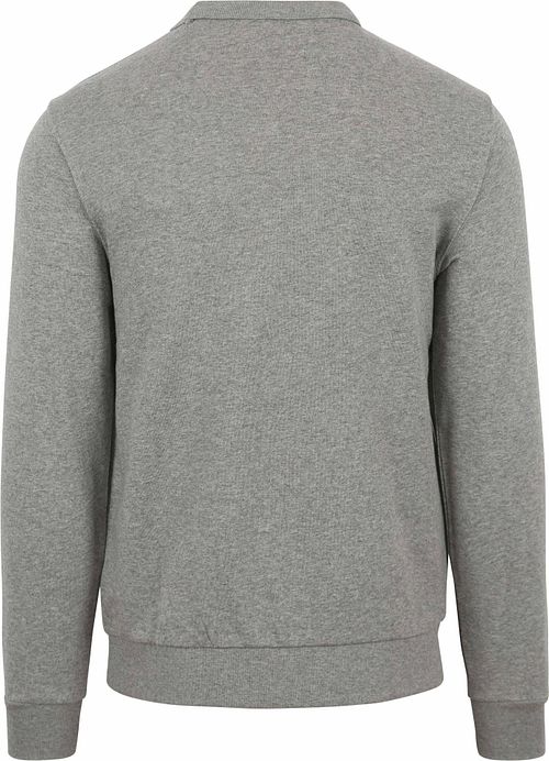 KnowledgeCotton Apparel Elm Melange Pull Grau Product / Achterkant