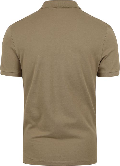 Lacoste Poloshirt Pique Beige Product / Achterkant