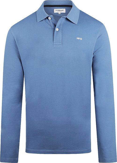 McGregor Long Sleeve Poloshirt Bleu Faded Product