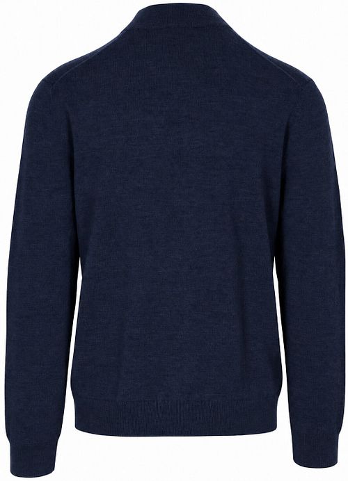 Kardigan OLYMP z wełny, granatowy Product / Achterkant