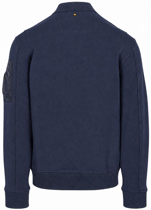 PME Legend Cardigan Interlock Blu navy