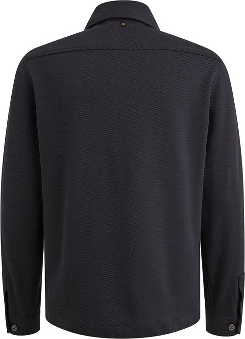 PME Legend Overshirt Comfort Heavy Twill Marineblå Product / Achterkant