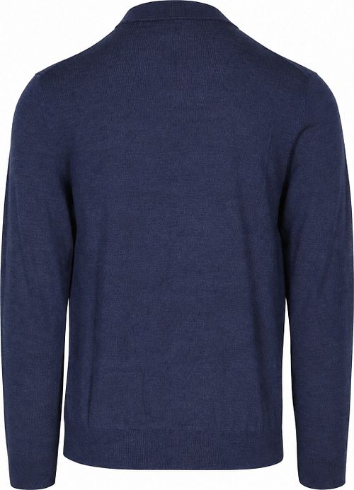 Profuomo Turtleneck genser Merino Royal Blue