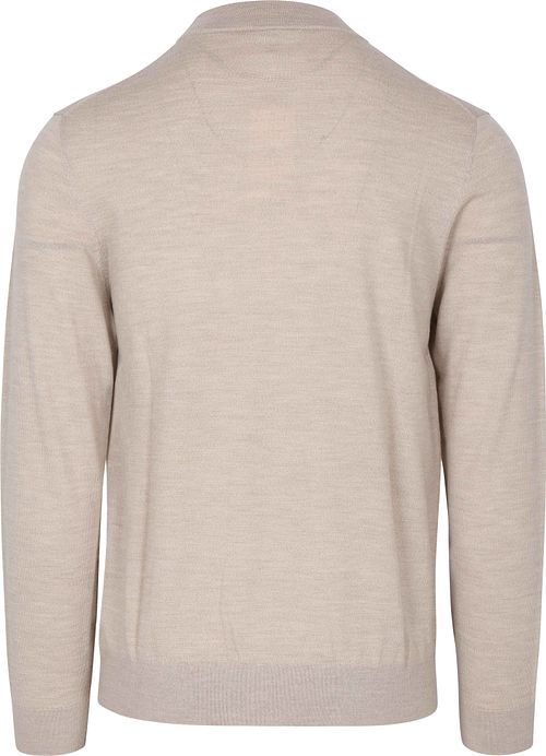 Profuomo Turtleneck Pullover Merino Beige