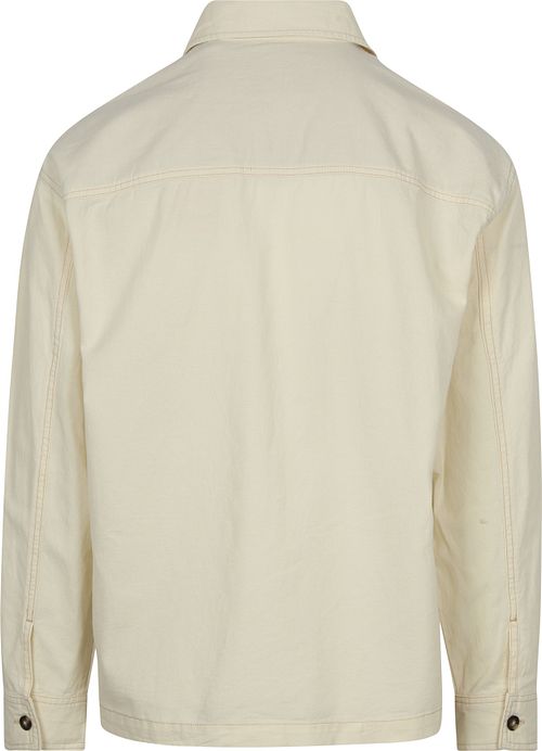 Scotch and Soda Hemdjacke Cotton Linen Ecru Product / Detail