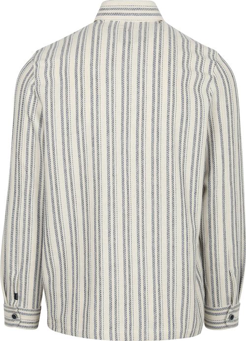 State Of Art Hemdjacke Streifen Blau Product / Achterkant