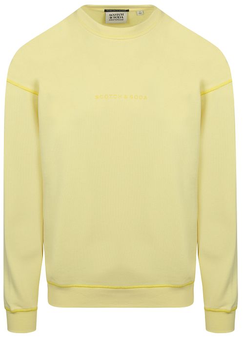 Sudadera Scotch and Soda Core Logo Amarillo Product