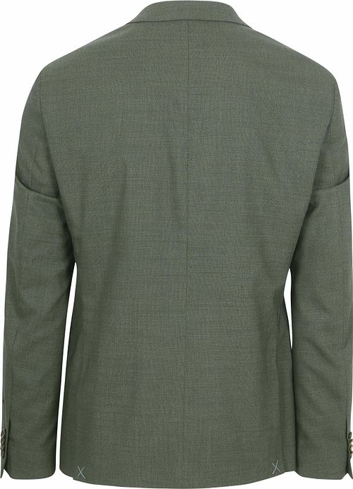 Suitable Strato Toulon Suit Wool Sterling Green Product / Achterkant