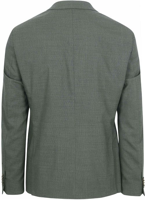 Suitable Toulon Dress in Wool Olive Green Product / Achterkant