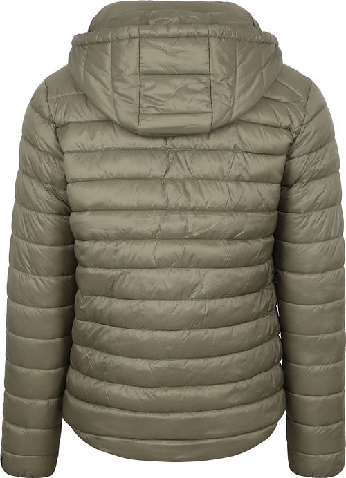 Superdry Fuji Pufferjacke Khaki Product / Achterkant