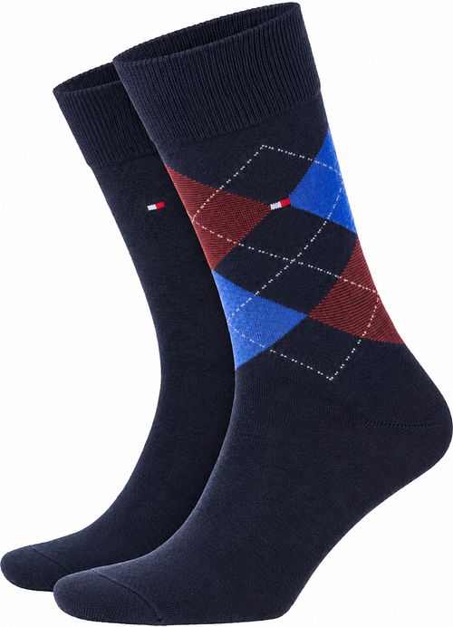 Tommy Hilfiger 2-Pack Sokken Navy 061 Product