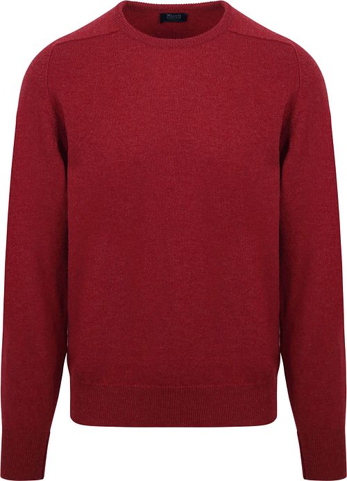 William Lockie tröja i lammull i Poppy Mellange Product