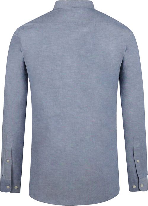 Camisa Oxford azul de McGregor Product / Achterkant