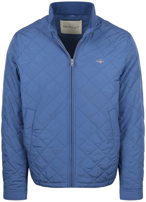 Gant Jas Gewatteerd Vintage Blauw