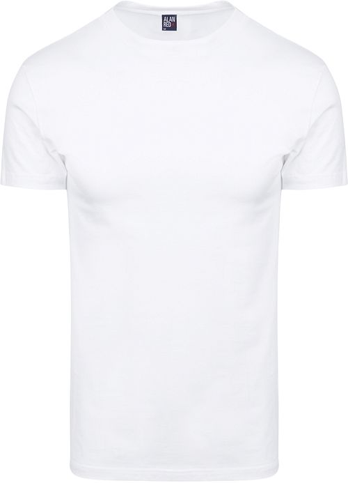 Alan Red Oakville T-skjorte Hvit (3-pakning) Product