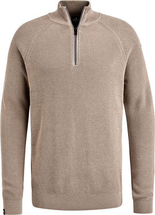 Jersey Vanguard con media cremallera en beige Product