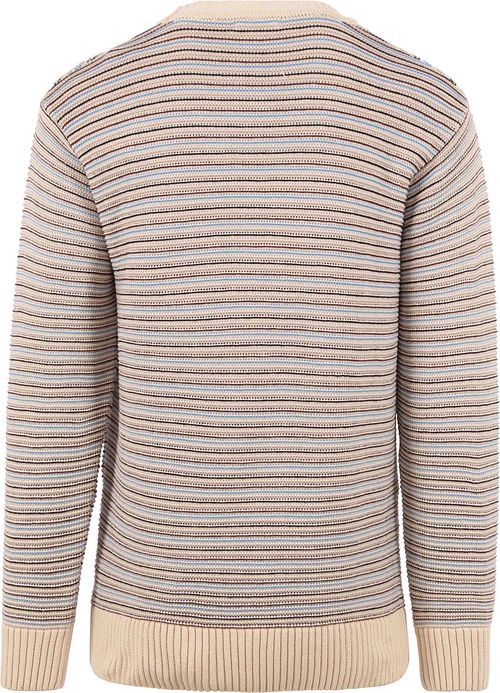 KnowledgeCotton Apparel Tröja Stripes Multifärgad Product / Achterkant