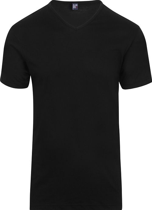 Alan Red T-Shirt de cuello en V Vermont negro (pack de 2) Product
