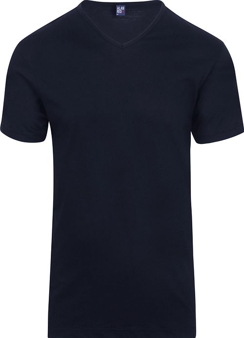 Alan Red Vermont T-shirty z dekoltem w serek, granatowe (2-pack) Product