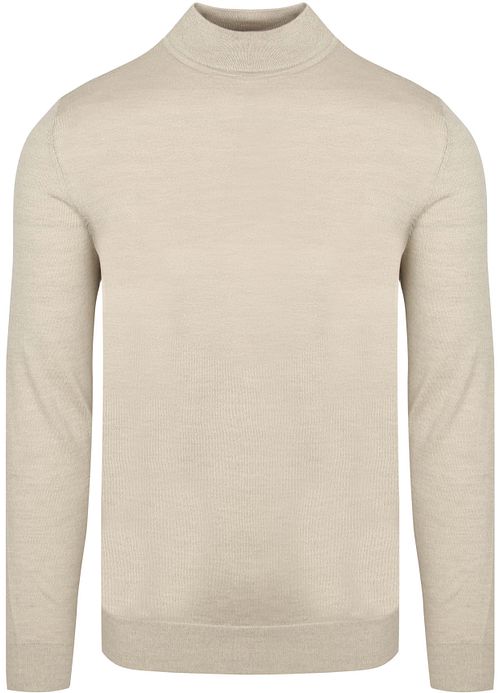 Profuomo Turtleneck Sweater Merino Off-white Product