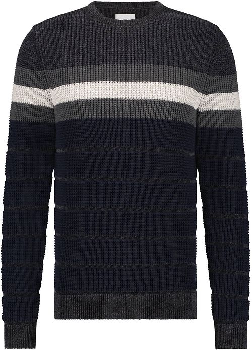 State Of Art Trui Streep Navy Product