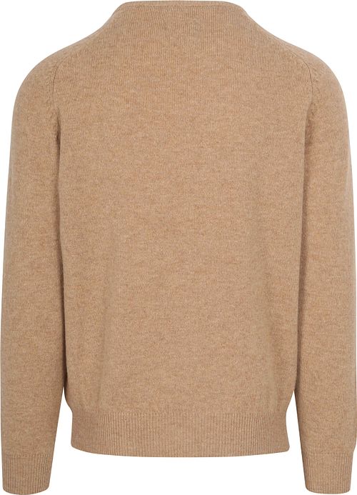 Steppin' Out sweter z wełny jagnięcej beżowy Product / Achterkant