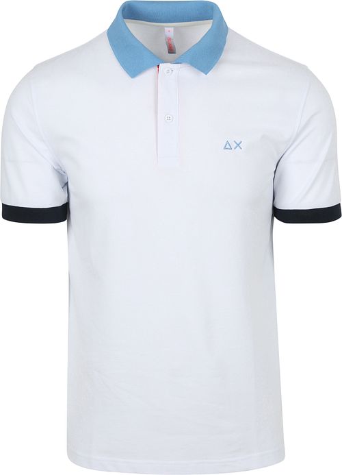 Sun68 Poloshirt Farve Vej Hvid Product